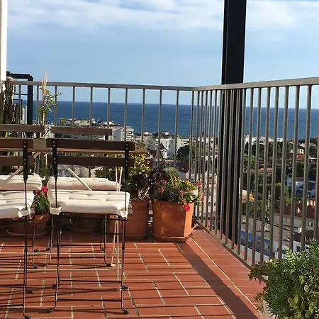 아파트 Sea Views Penthouse 시체스